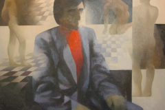 Vīrietis ar figūrām